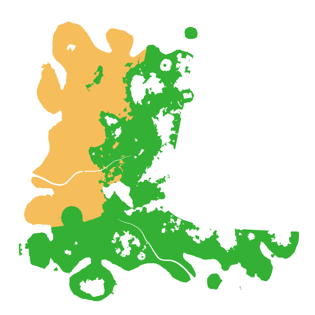 Biome Rust Map: Procedural Map, Size: 4000, Seed: 6584556