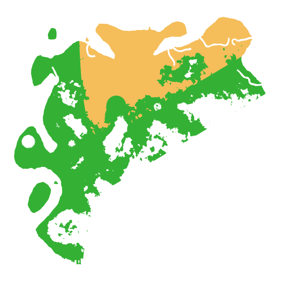 Biome Rust Map: Procedural Map, Size: 4000, Seed: 83942989