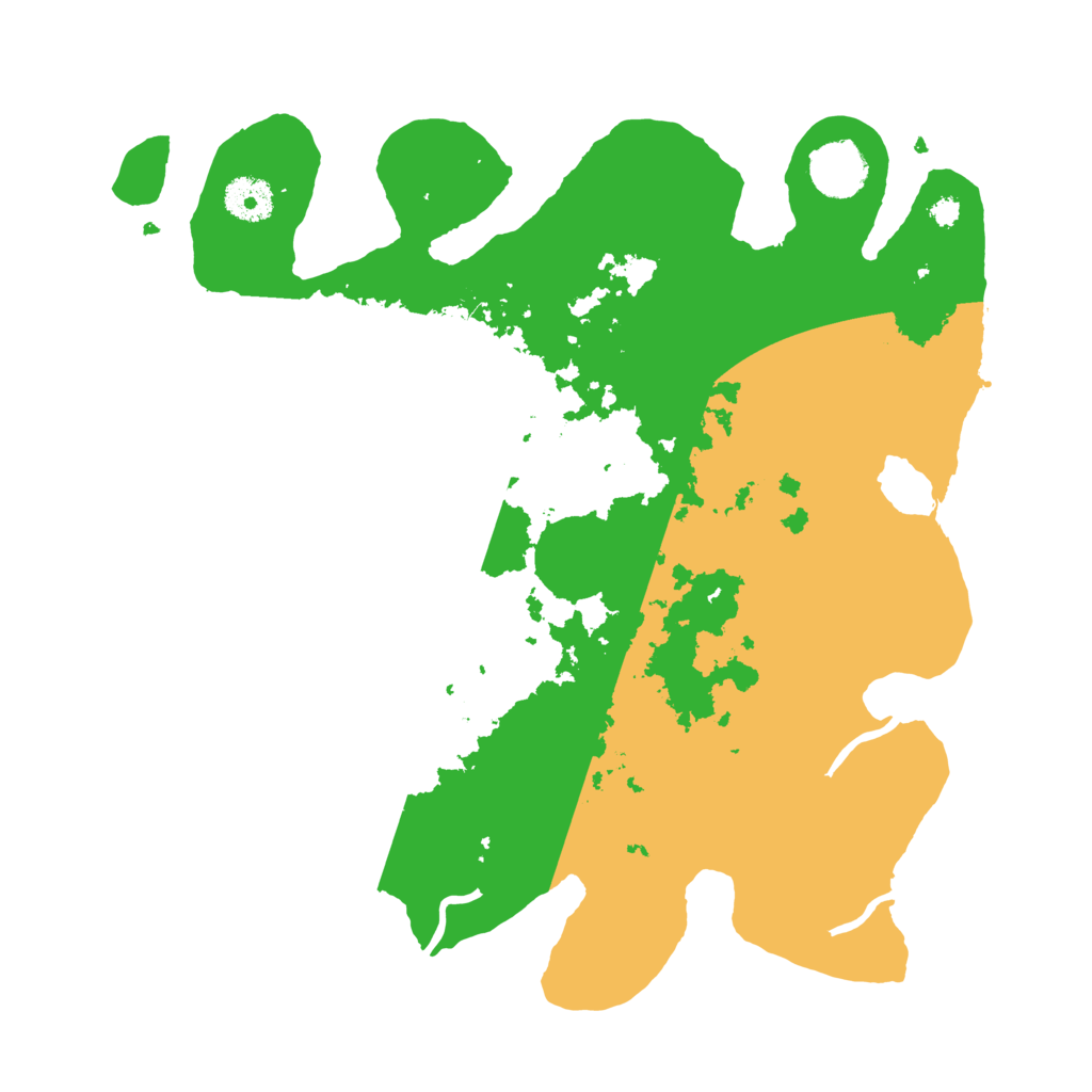 Biome Rust Map: Procedural Map, Size: 3500, Seed: 1505989244