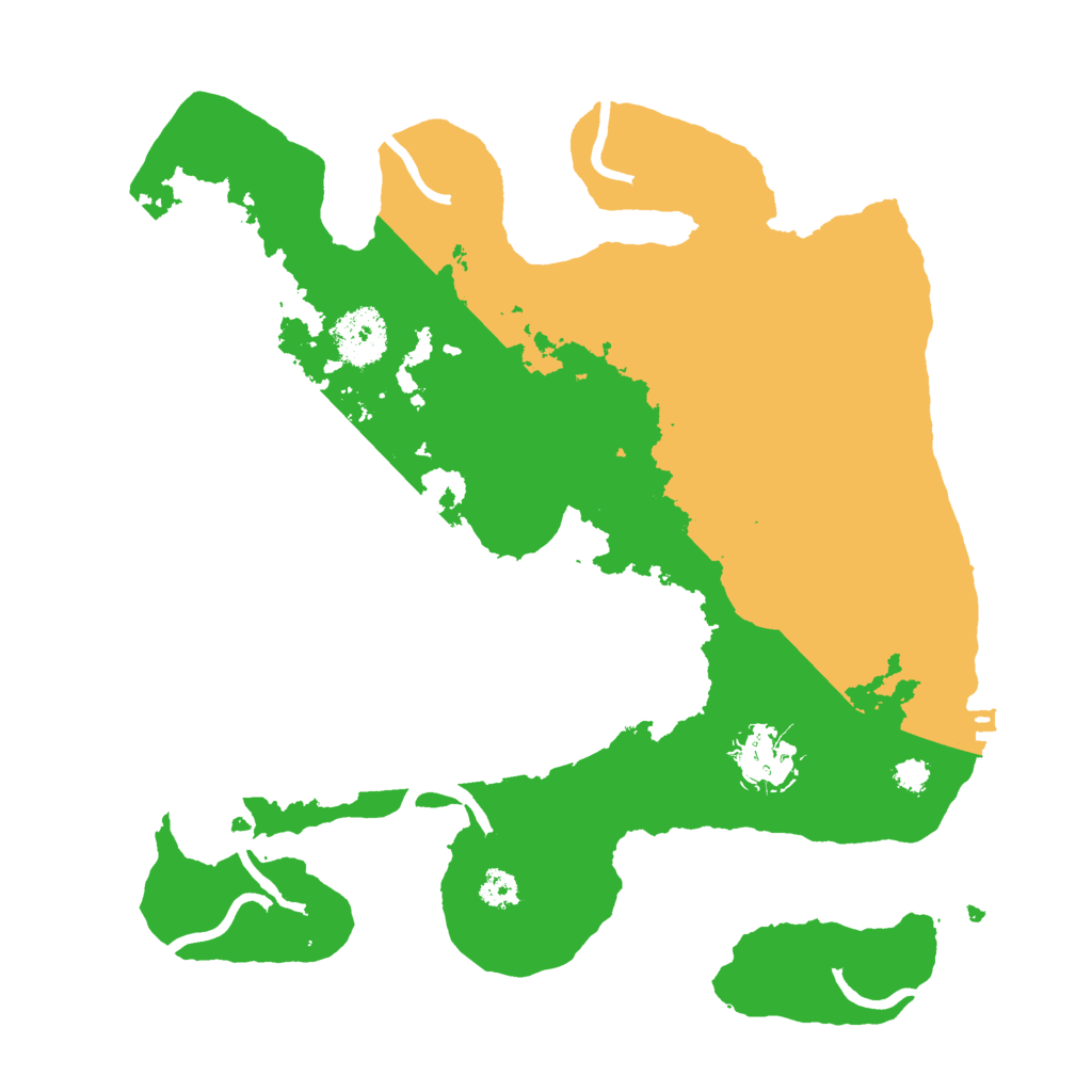 Biome Rust Map: Procedural Map, Size: 3000, Seed: 1981718573