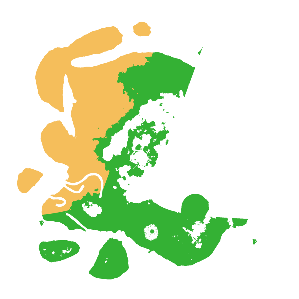 Biome Rust Map: Procedural Map, Size: 3000, Seed: 1798226597