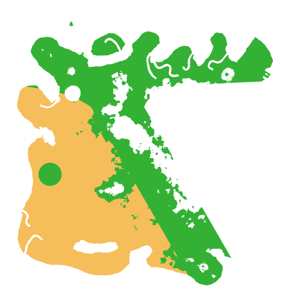 Biome Rust Map: Procedural Map, Size: 3500, Seed: 459497298