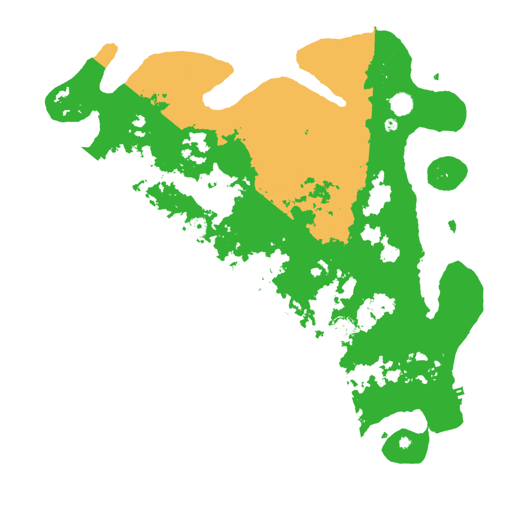 Biome Rust Map: Procedural Map, Size: 4000, Seed: 51802