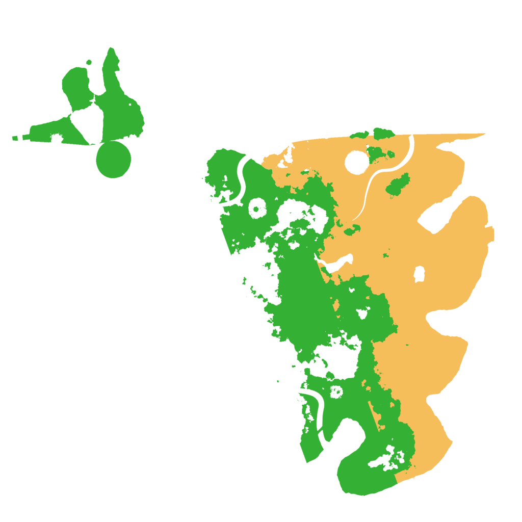 Biome Rust Map: Procedural Map, Size: 4000, Seed: 434561
