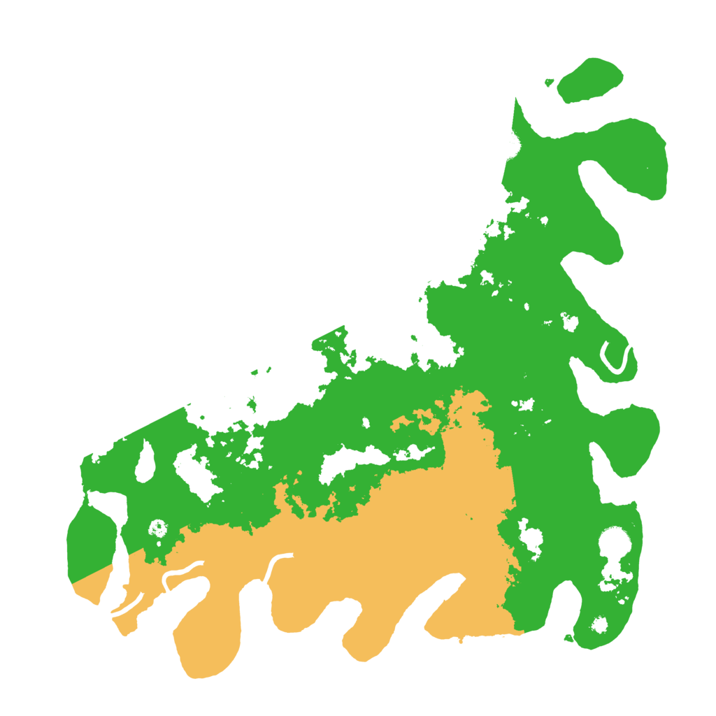 Biome Rust Map: Procedural Map, Size: 4000, Seed: 631054827