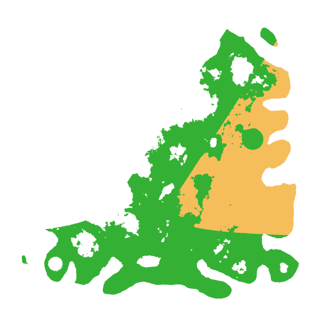 Biome Rust Map: Barren, Size: 4000, Seed: 720115799