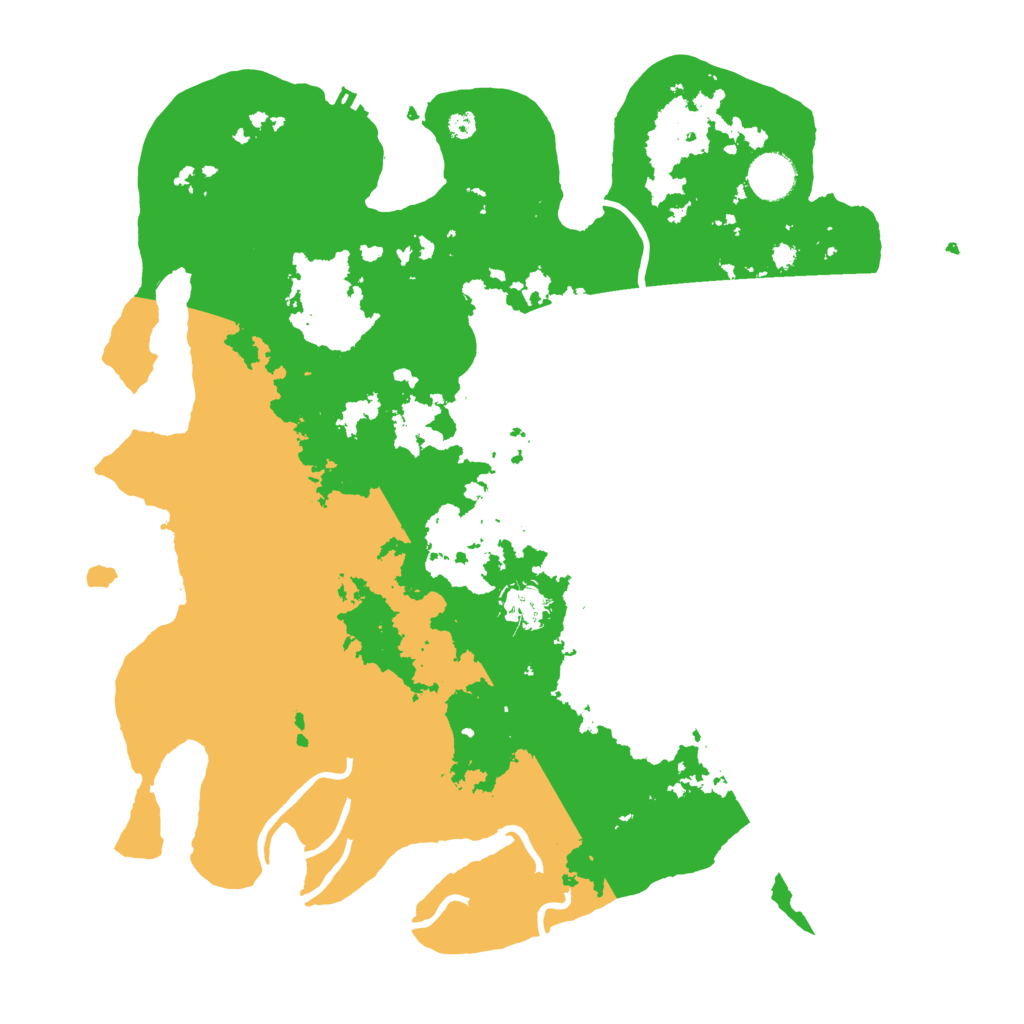 Biome Rust Map: Procedural Map, Size: 3800, Seed: 187553331