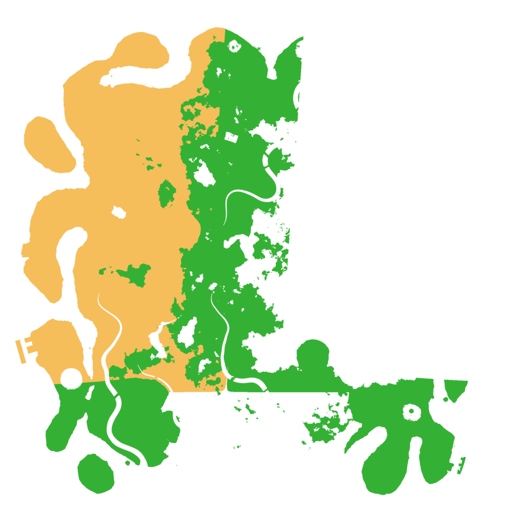 Biome Rust Map: Procedural Map, Size: 4400, Seed: 1736331934