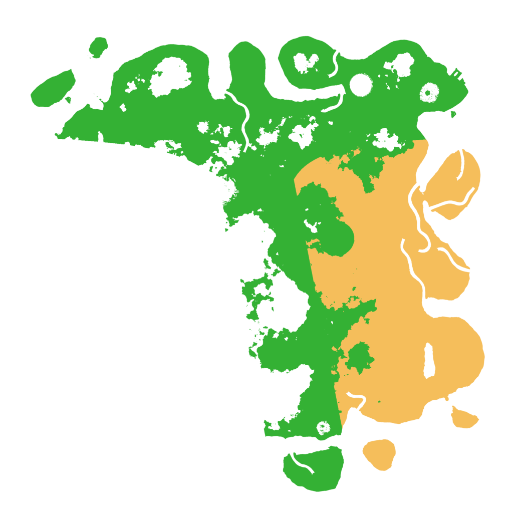 Biome Rust Map: Procedural Map, Size: 4000, Seed: 118812817