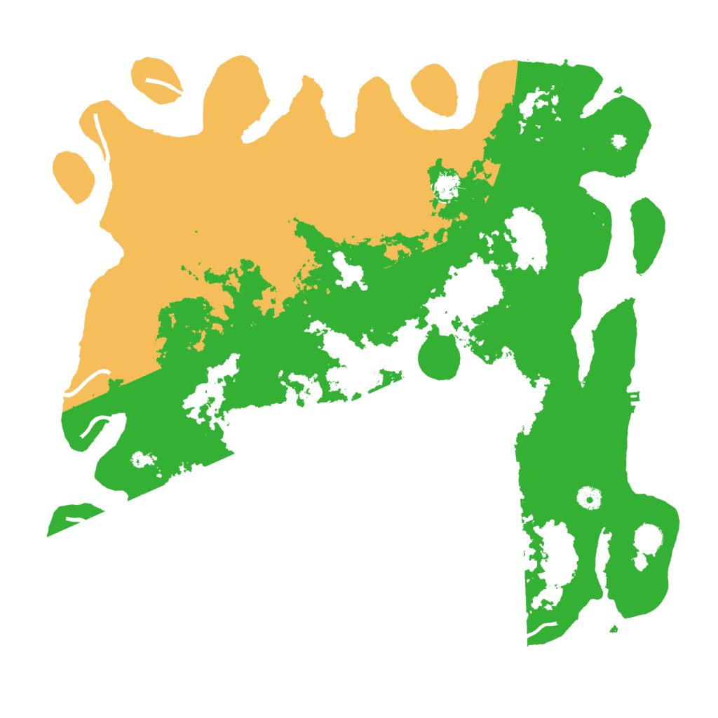 Biome Rust Map: Procedural Map, Size: 4500, Seed: 122375328