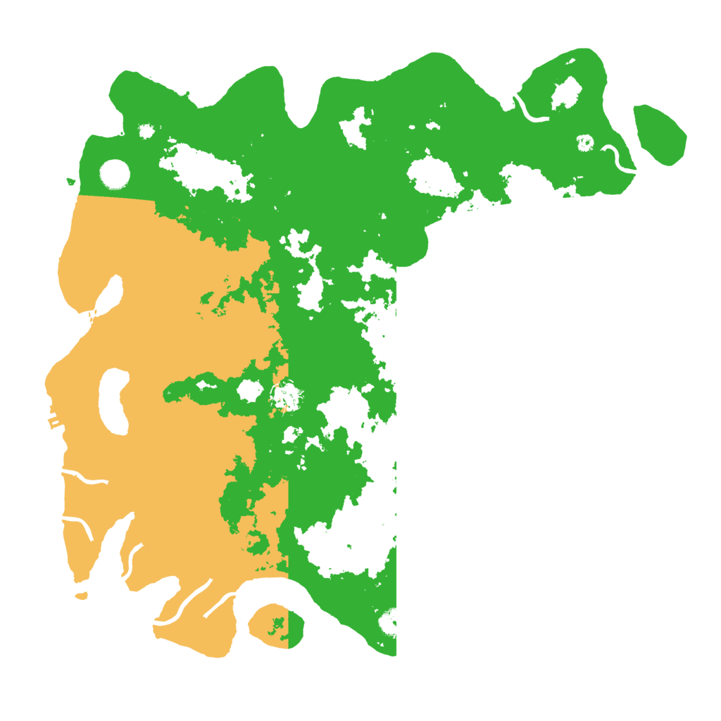 Biome Rust Map: Procedural Map, Size: 4250, Seed: 183370091