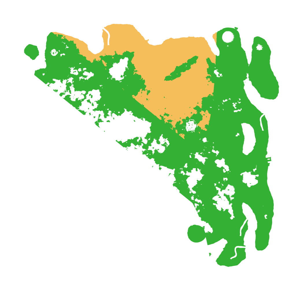Biome Rust Map: Procedural Map, Size: 4500, Seed: 8546685