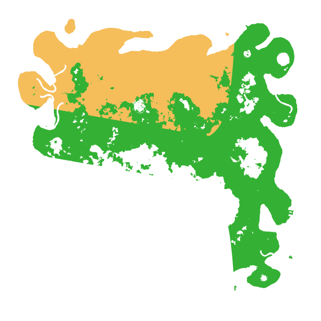 Biome Rust Map: Procedural Map, Size: 4500, Seed: 2113802943