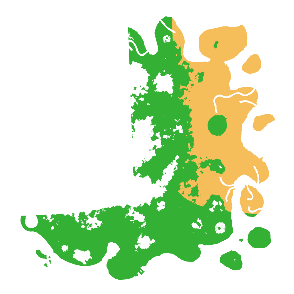 Biome Rust Map: Procedural Map, Size: 4000, Seed: 30096988