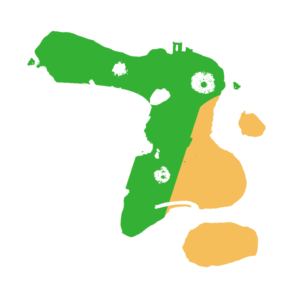 Biome Rust Map: Procedural Map, Size: 2000, Seed: 2106294430