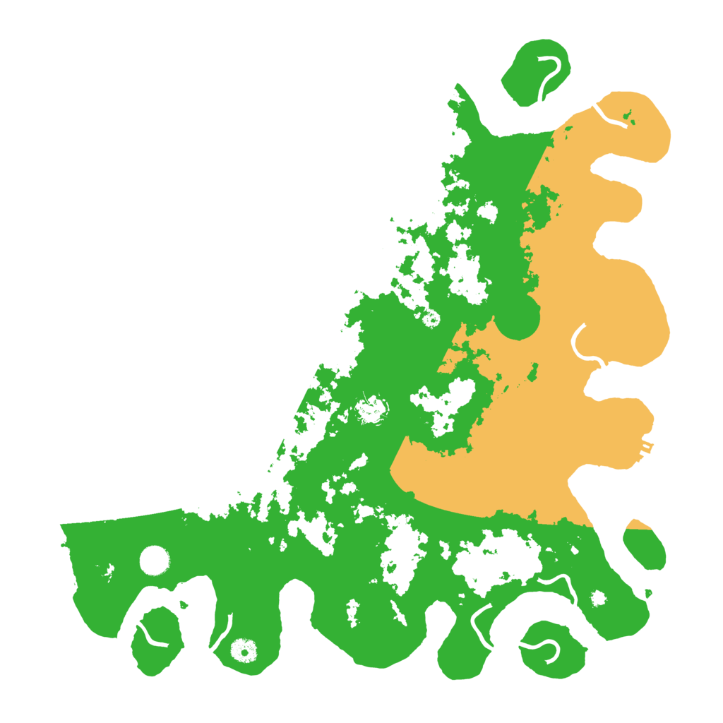 Biome Rust Map: Procedural Map, Size: 4250, Seed: 4791