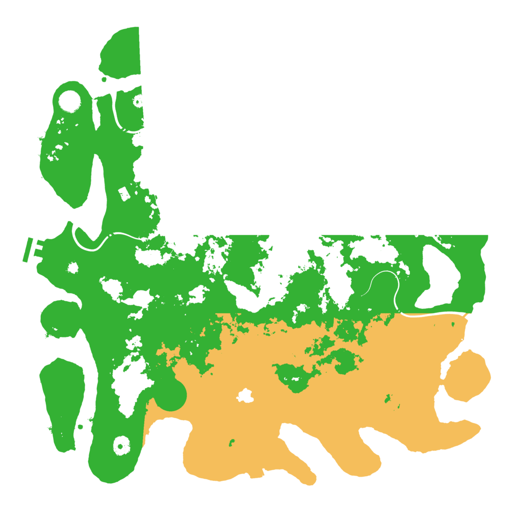 Biome Rust Map: Procedural Map, Size: 4250, Seed: 721727326