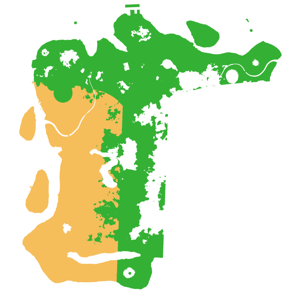 Biome Rust Map: Procedural Map, Size: 4250, Seed: 19770304