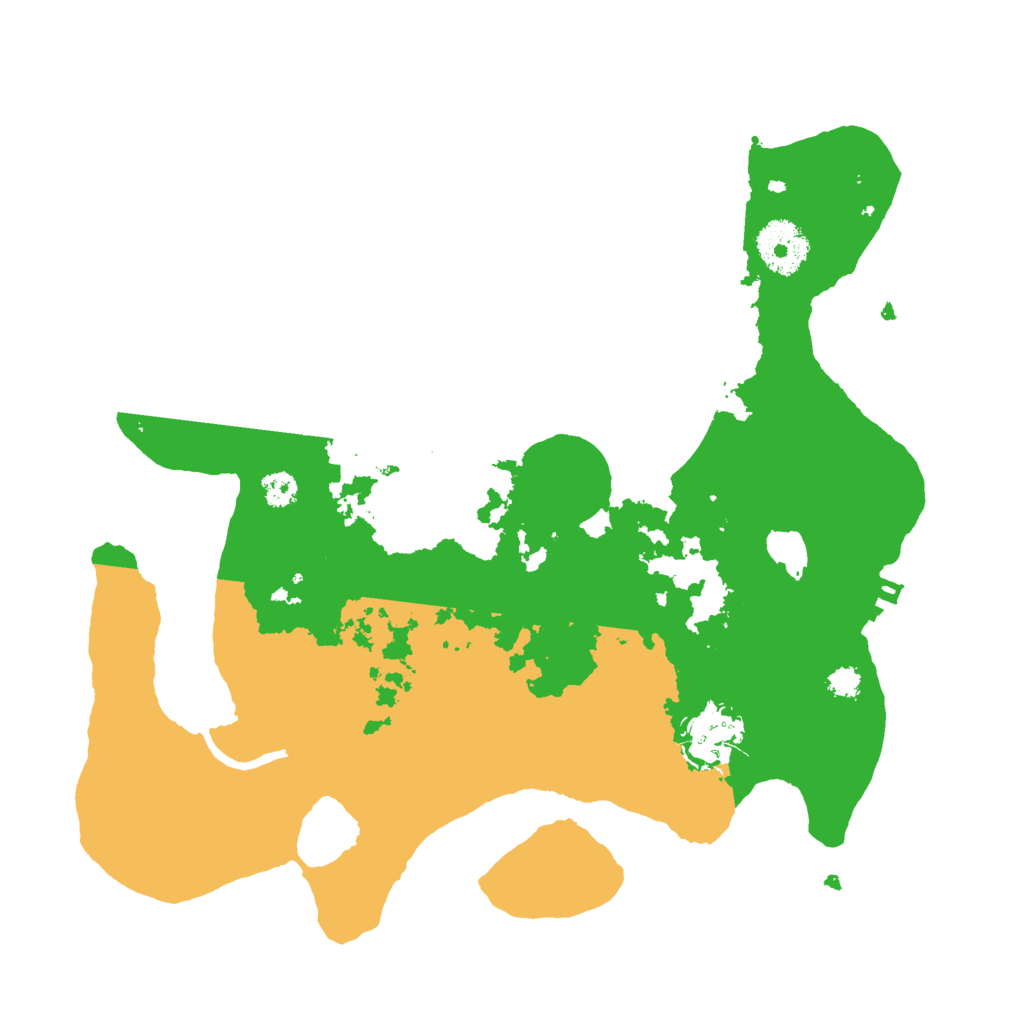 Biome Rust Map: Procedural Map, Size: 3000, Seed: 567495520