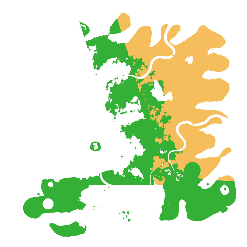 Biome Rust Map: Procedural Map, Size: 4000, Seed: 1527864