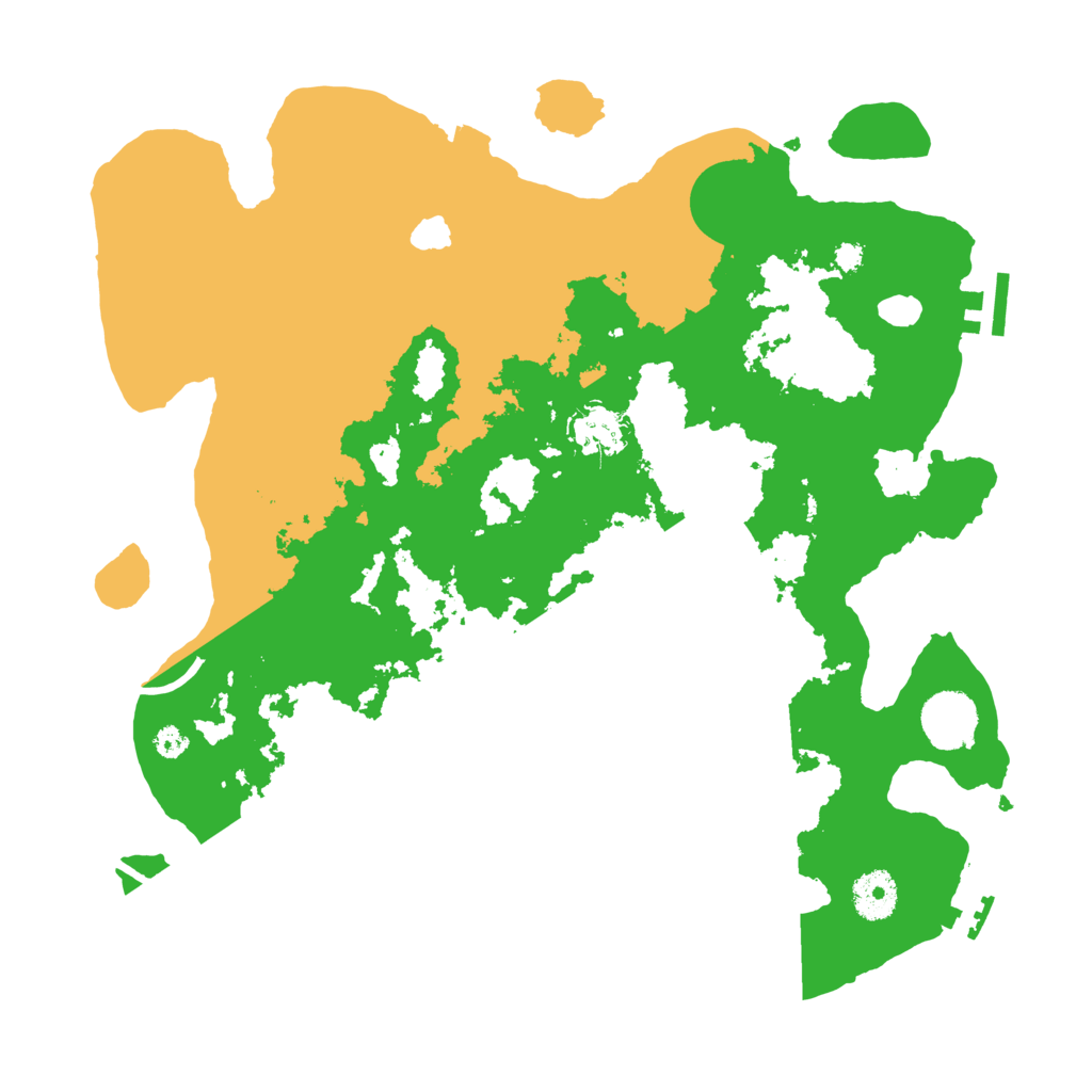Biome Rust Map: Procedural Map, Size: 3500, Seed: 1340558673