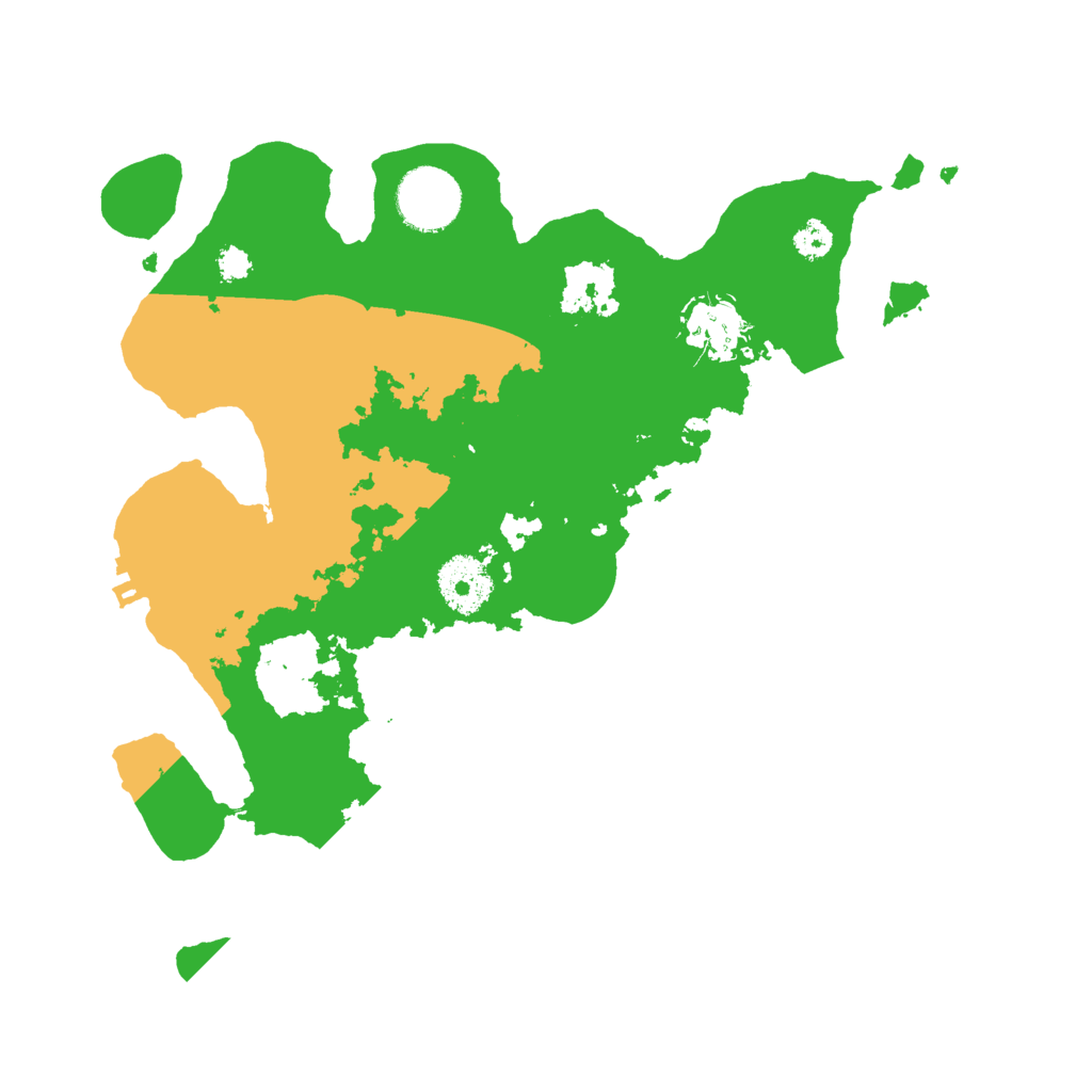 Biome Rust Map: Procedural Map, Size: 3000, Seed: 603146541