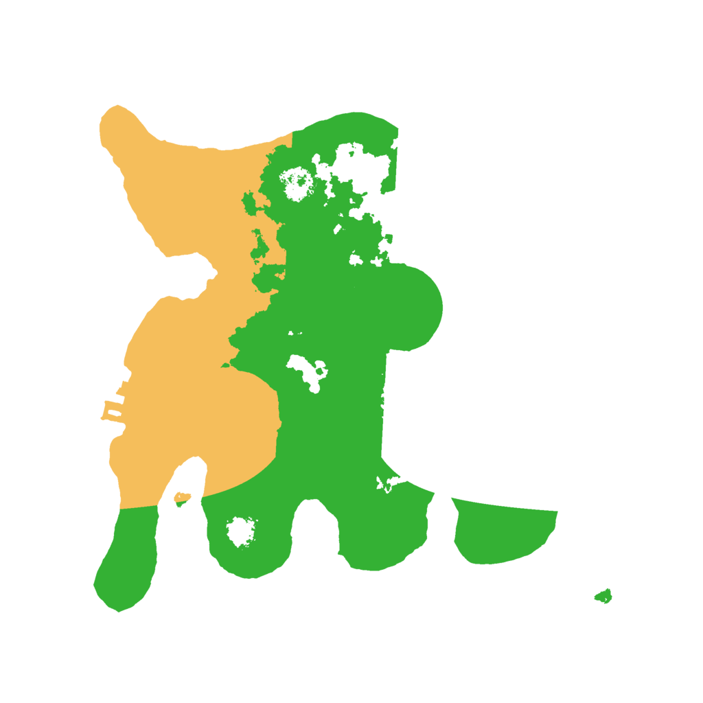 Biome Rust Map: Procedural Map, Size: 2200, Seed: 577628955