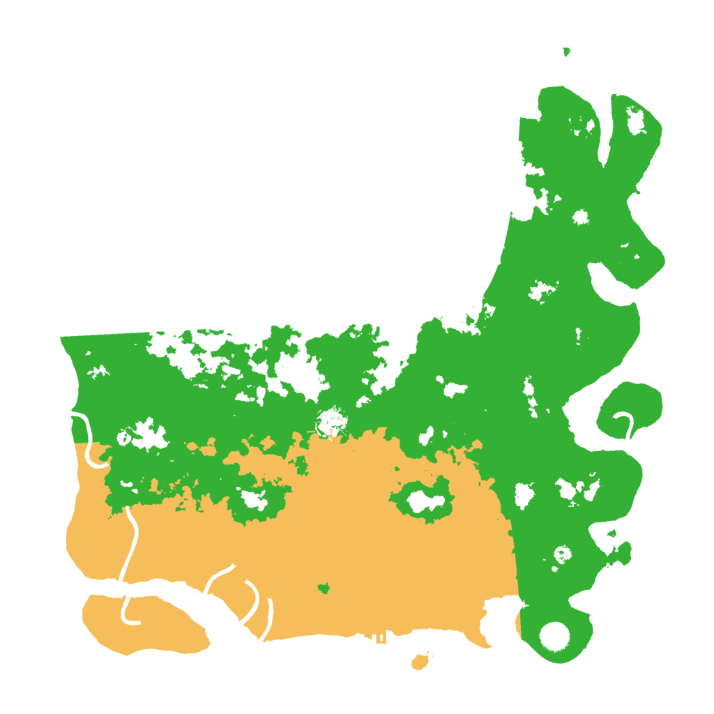 Biome Rust Map: Procedural Map, Size: 4250, Seed: 1466320930