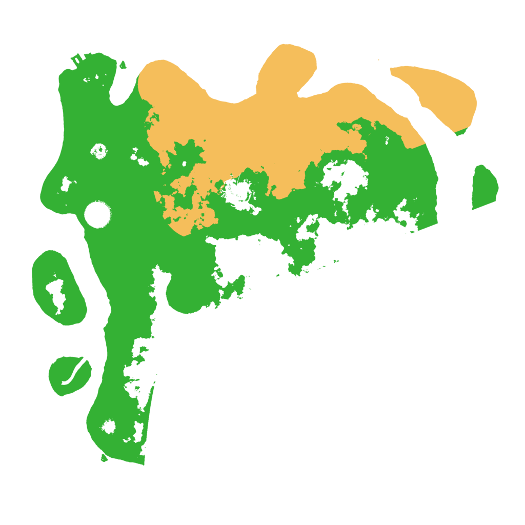 Biome Rust Map: Procedural Map, Size: 3500, Seed: 1045671611