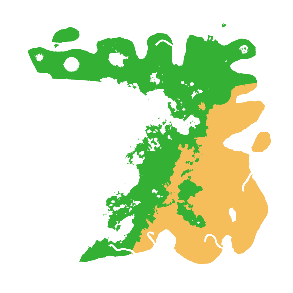 Biome Rust Map: Procedural Map, Size: 3500, Seed: 1934672296