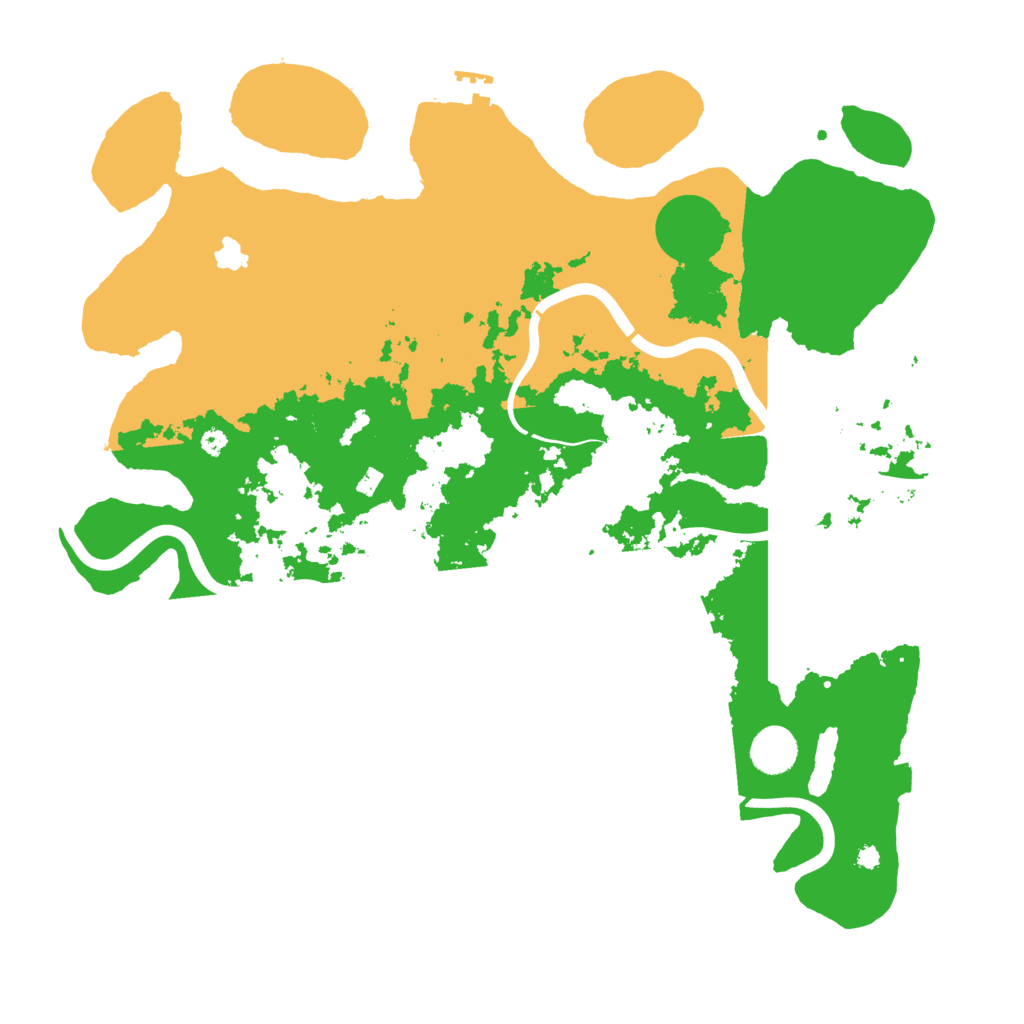 Biome Rust Map: Procedural Map, Size: 4000, Seed: 1651495547