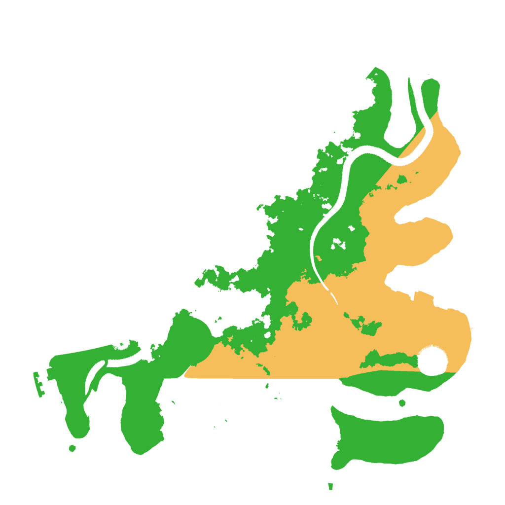 Biome Rust Map: Procedural Map, Size: 3000, Seed: 1108802529