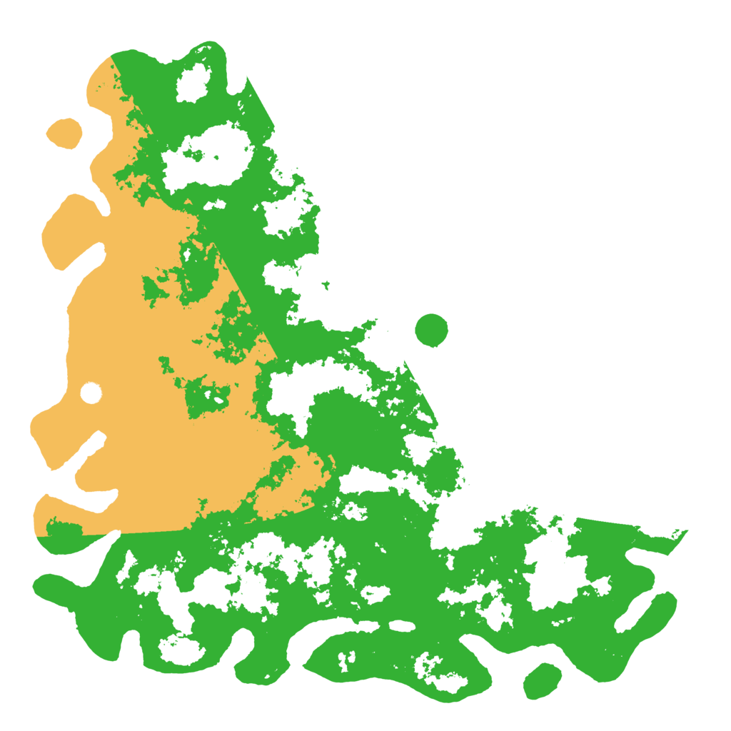 Biome Rust Map: Barren, Size: 6000, Seed: 310700