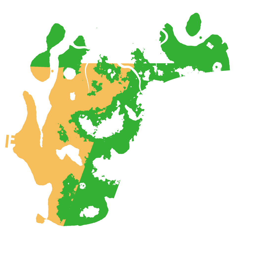Biome Rust Map: Procedural Map, Size: 4000, Seed: 1120915