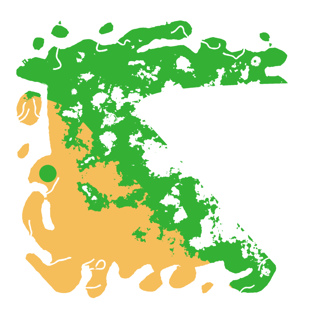 Biome Rust Map: Procedural Map, Size: 4800, Seed: 509814377