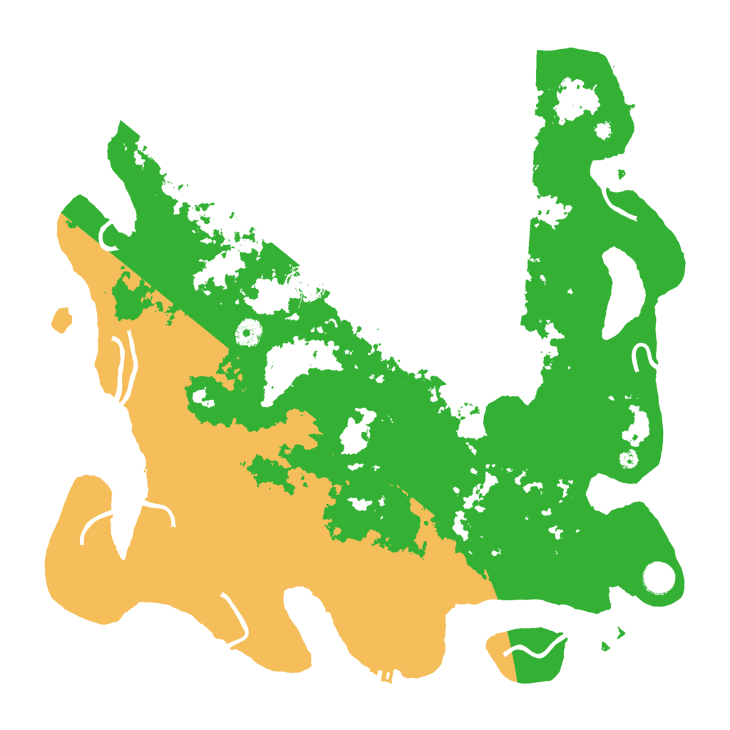 Biome Rust Map: Procedural Map, Size: 4000, Seed: 694203621