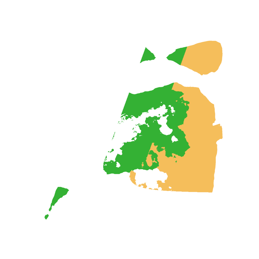Biome Rust Map: Procedural Map, Size: 2000, Seed: 58222