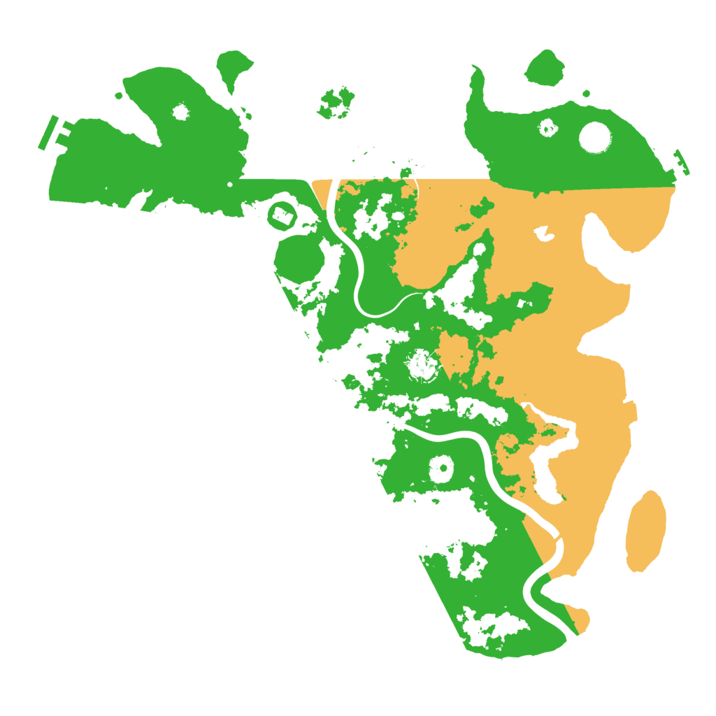 Biome Rust Map: Procedural Map, Size: 4000, Seed: 2117044771
