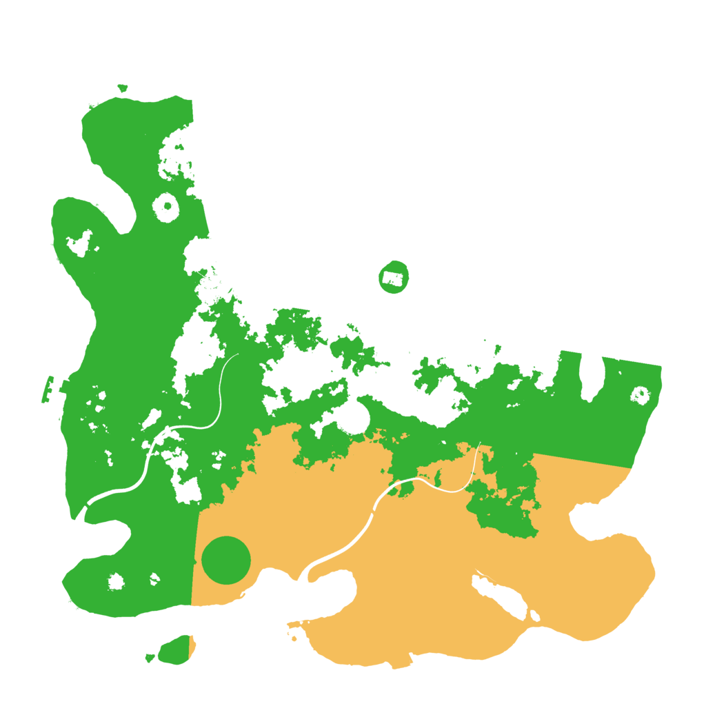 Biome Rust Map: Procedural Map, Size: 3850, Seed: 1522885424
