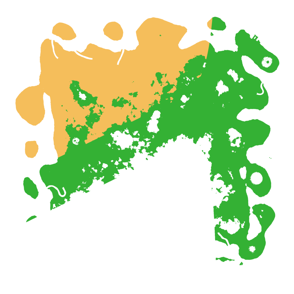 Biome Rust Map: Procedural Map, Size: 4250, Seed: 541800795