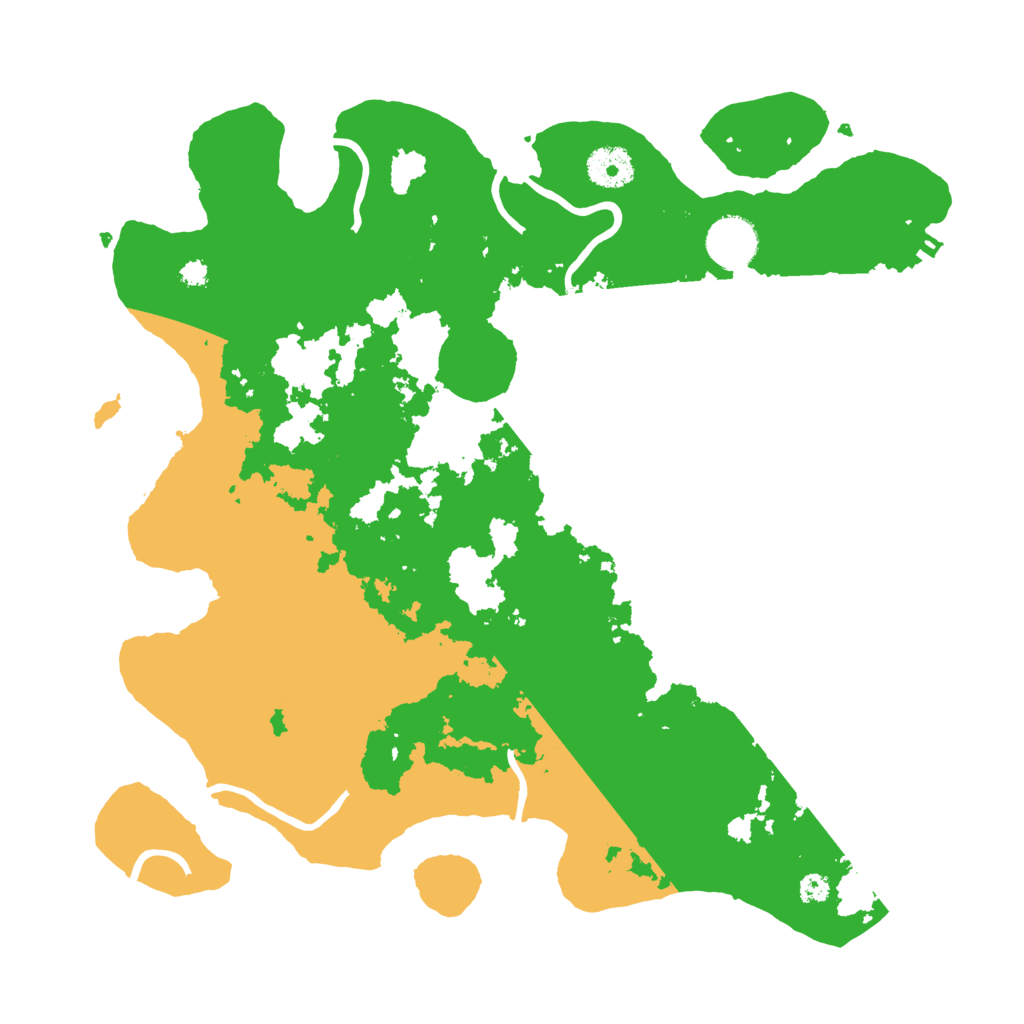 Biome Rust Map: Procedural Map, Size: 3500, Seed: 2144287087