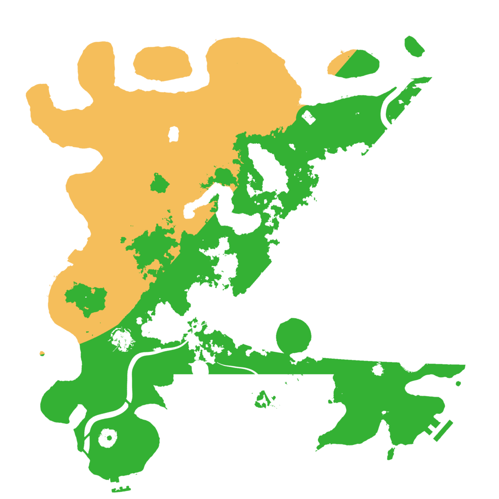 Biome Rust Map: Procedural Map, Size: 4000, Seed: 6126