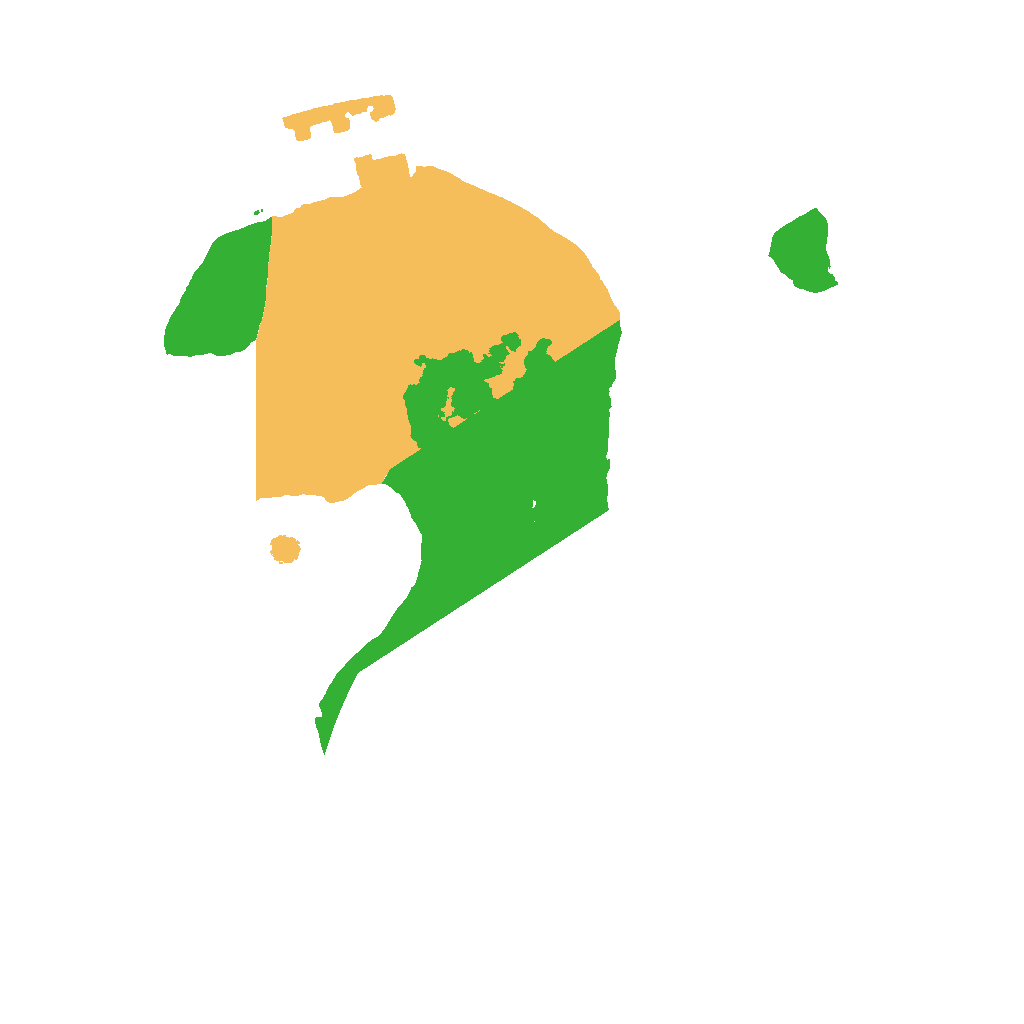 Biome Rust Map: Procedural Map, Size: 1400, Seed: 7357566