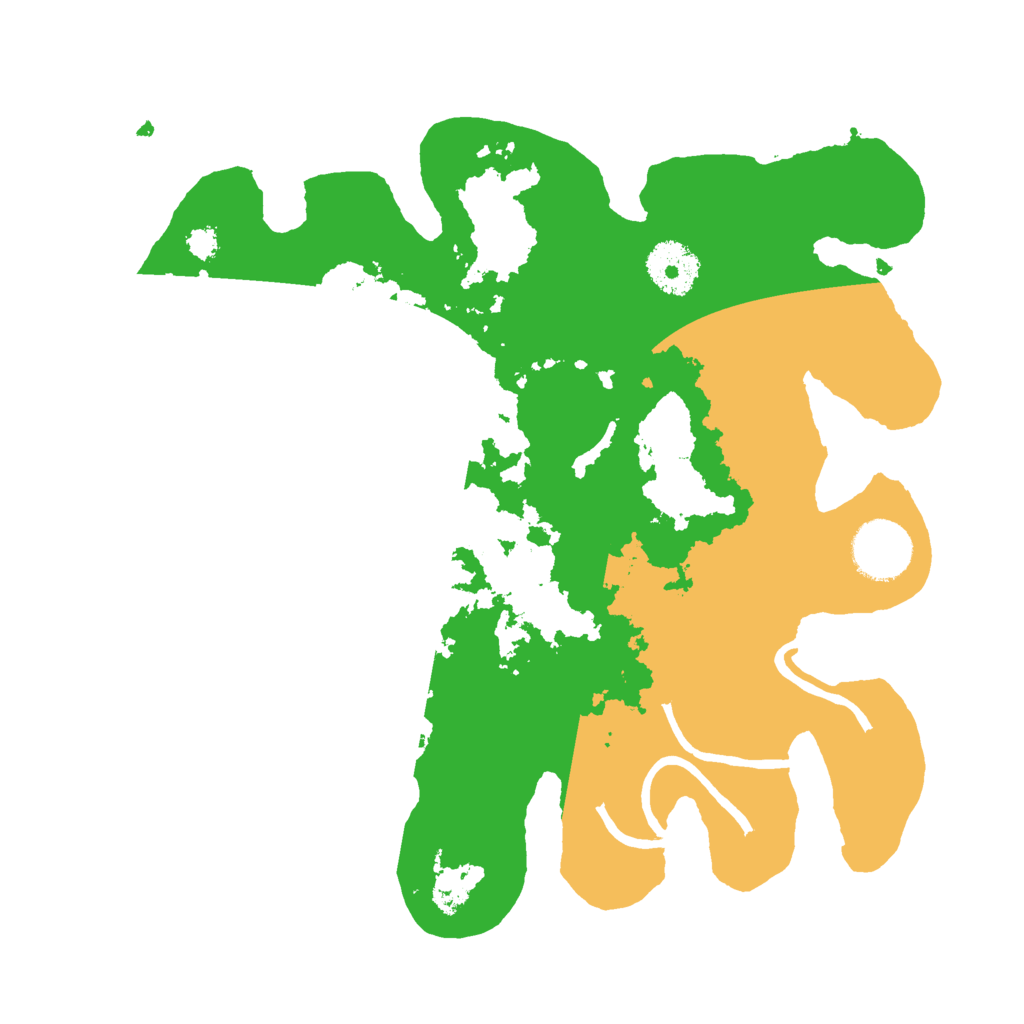 Biome Rust Map: Procedural Map, Size: 3000, Seed: 1266318215