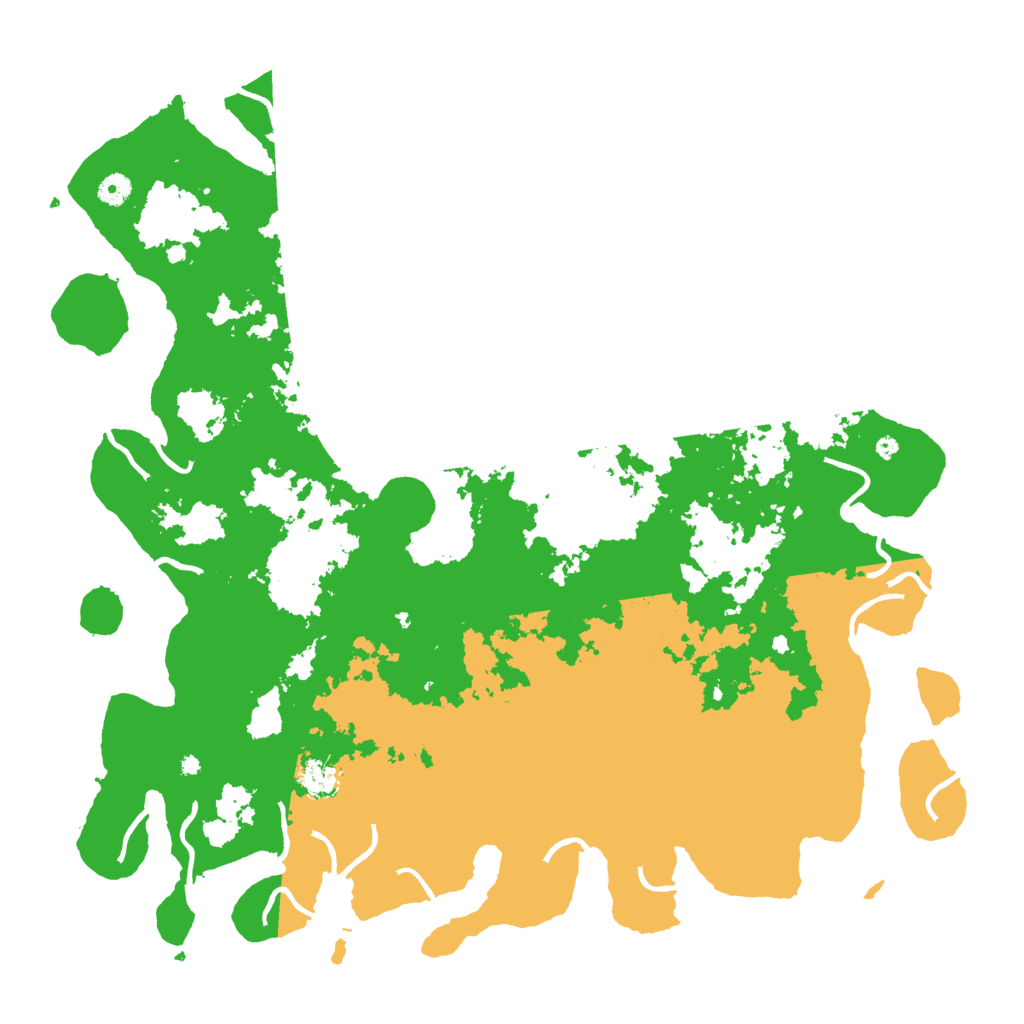 Biome Rust Map: Procedural Map, Size: 4800, Seed: 8318