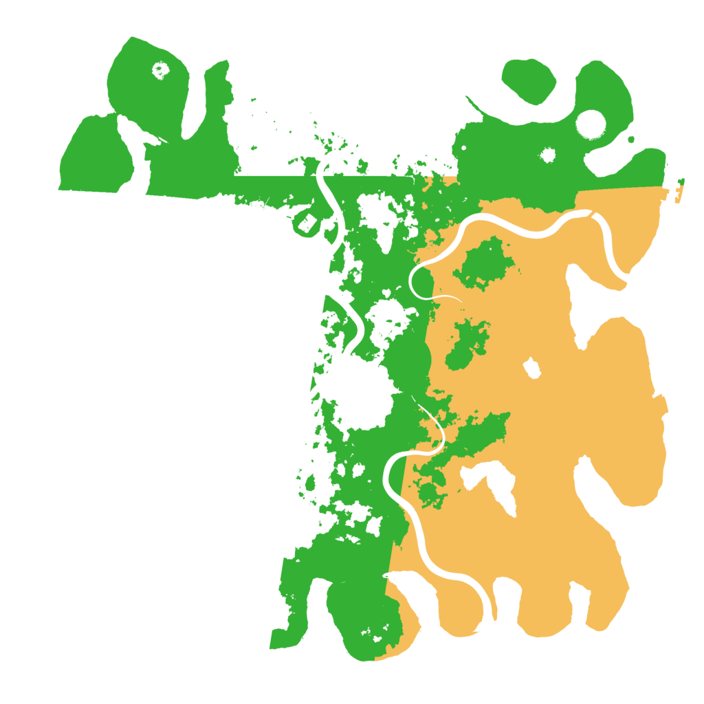 Biome Rust Map: Procedural Map, Size: 4200, Seed: 62579550