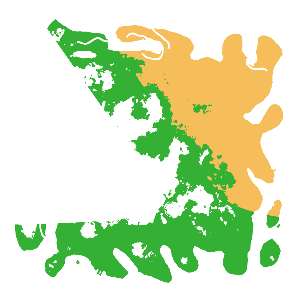 Biome Rust Map: Procedural Map, Size: 4000, Seed: 40008