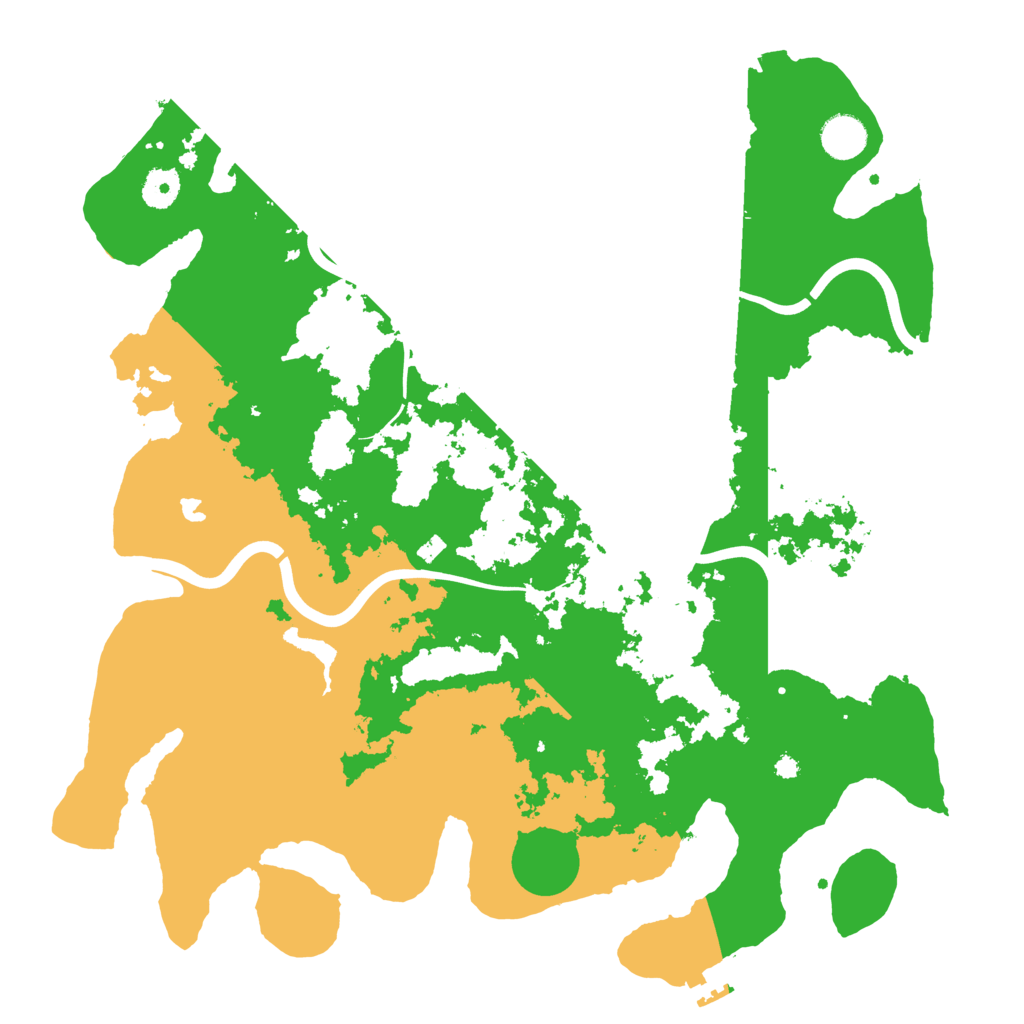 Biome Rust Map: Procedural Map, Size: 4000, Seed: 729072833