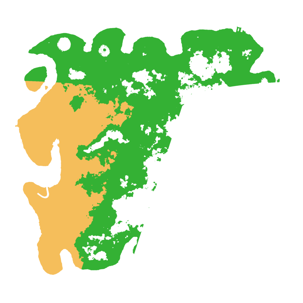 Biome Rust Map: Procedural Map, Size: 4121, Seed: 36985