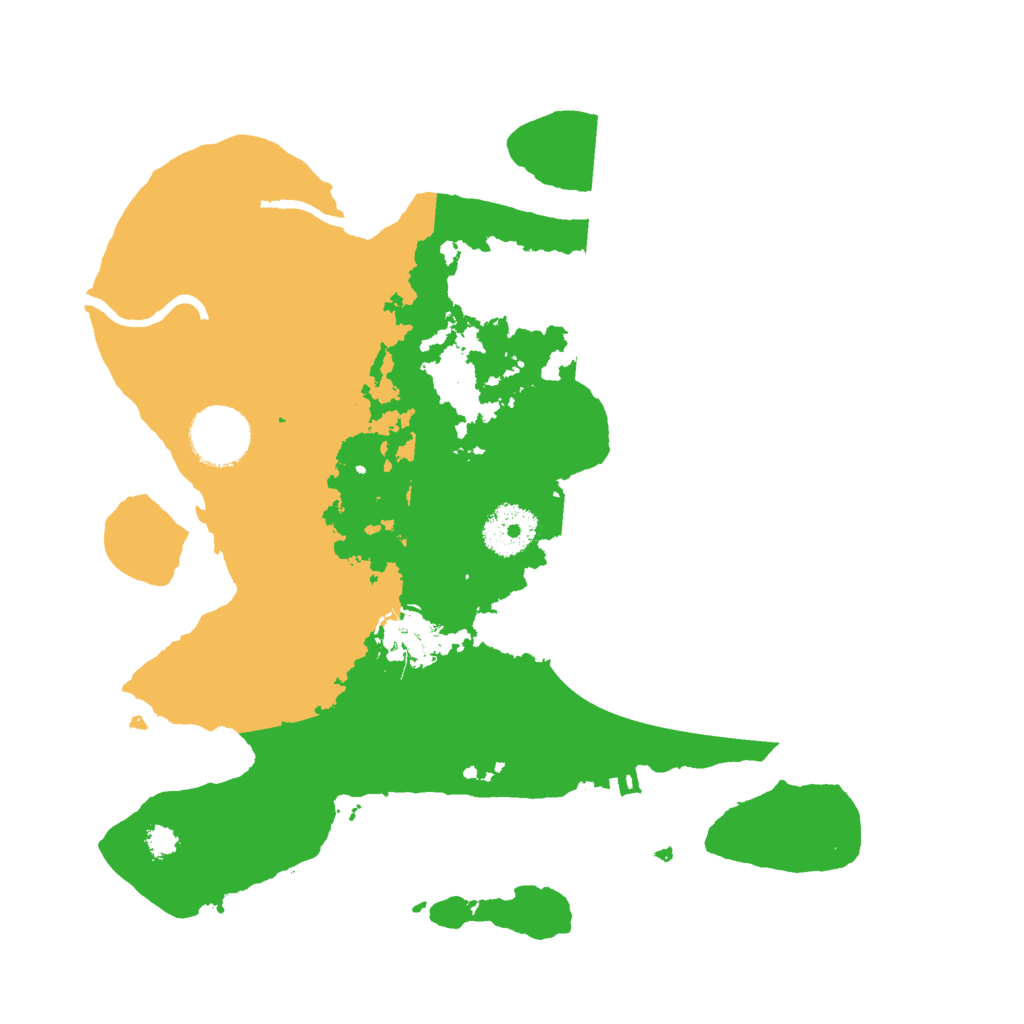 Biome Rust Map: Procedural Map, Size: 3000, Seed: 775167865